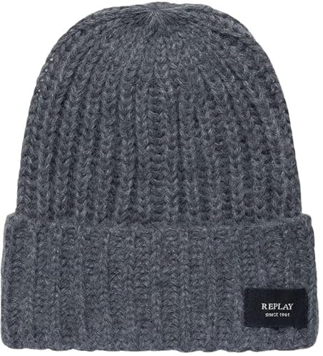 Replay Unisex Beanie-Mütze Ax4349