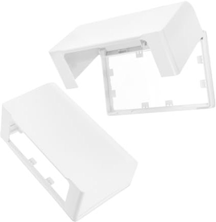 BUGUUYO 2piezas Para Interruptor Tipo Protector Esencial Para Caja De Enchufes Baño Resistente Salpicaduras Adhesiva