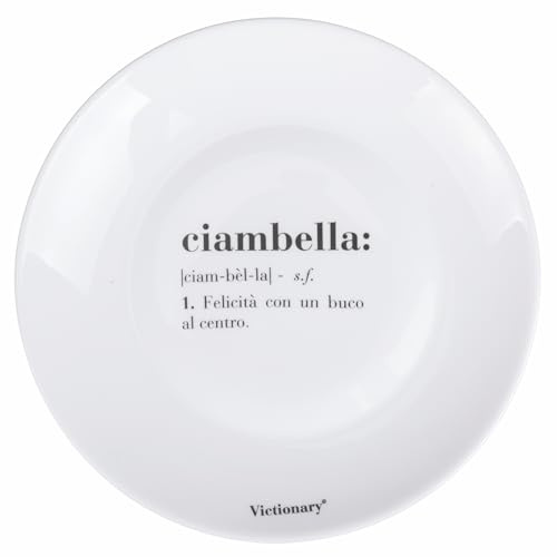 Victionary Donut Obstteller, rund, 20,5 cm, Opalglas, 6 Stück