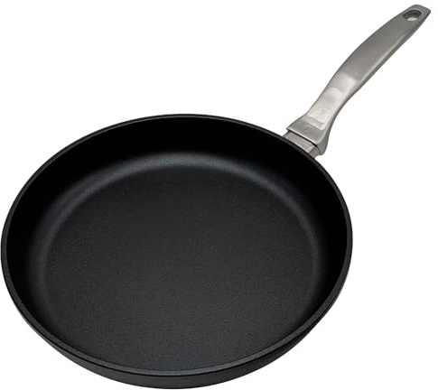 Swiss Diamond Antihaftbeschichtete Bratpfanne, Hybrid-Keramik und Diamant-infundierte Bratpfanne, PFAS- und PFOA-frei, spülmaschinen- und ofenfeste Bratpfannen (26 cm)