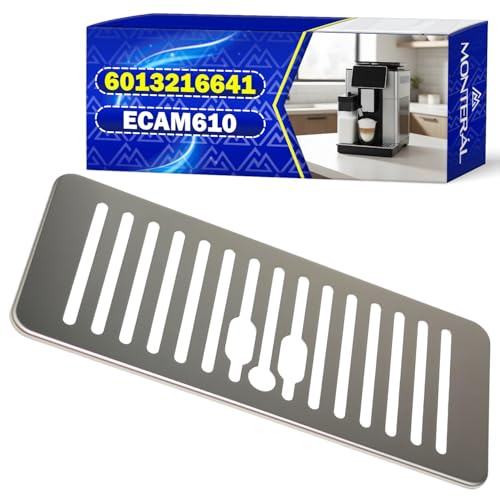 Abtropfgitter für Kaffeevollautomat 6013216641 für DeLonghi ECAM610 | PrimaDonna Soul - Garantie 10 Jahre - MONTERAL