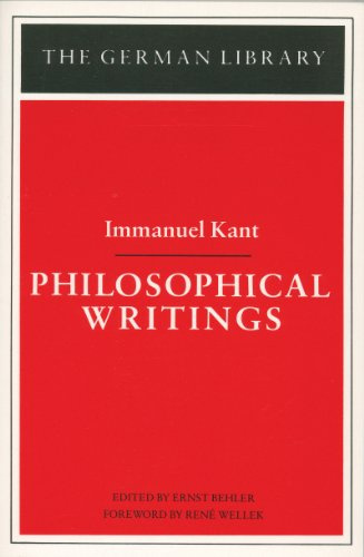 Philosophical Writings (German Library)