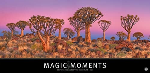 Magic Moments Panorama Kalender 2024. Großer Foto-Wandkalender XL. Landschaften-Kalender 2024 mit atemberaubenden Fotos. 68 x 33 cm Querformat. (Edition Alexander von Humboldt Kalender)