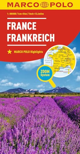 MARCO POLO Länderkarte MARCO POLO Länderkarte Frankreich 1:800 000 1:800.000: Zoom System