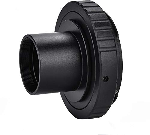 T-Ring-Adapter, 1,25-Zoll-Teleskopkamera-Astrofotografie-Adapter, Fotoadapter mit T-Ring 1,25 Zoll bis M42 T-Mount für EOS SLR/DSLR-Kameras