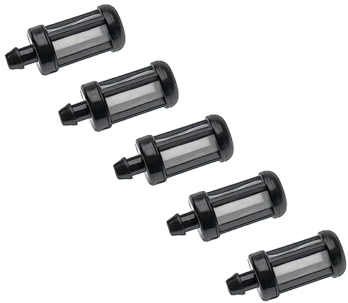 vhbw 5x Kraftstofffilter kompatibel mit Stihl FS 200, MS 180, FS 410, MS 170, MS 171 Gartengeräte z.B. Motorsäge, Motorsense