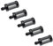 vhbw 5x Filtre à essence compatible avec Stihl FS 200, MS 180, FS 410, MS 170, MS 171 outils de jardin comme des tronçonneuses, rotofils