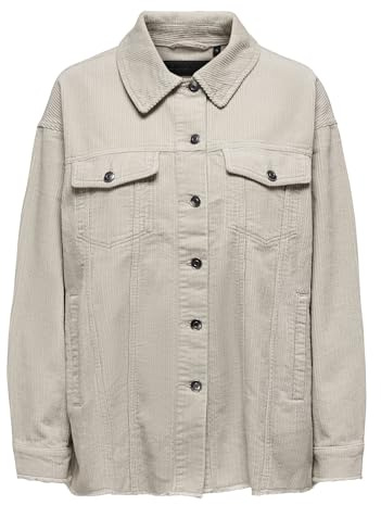 ONLY Female Lange Hemdjacke ONLBITTEN Lange Hemdjacke