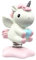 Holibanna Auto Armaturenbrett Ornamente Einhorn Schüttelkopf Figur Spielzeug Einhorn Deko Spielzeug Auto Verzierung Zubehör (Rosa)