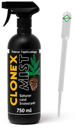 Weedness Clonex Mist 750 ml - Bewurzelungspulver für Stecklinge Wurzelaktivator Bewurzelungshormon Rooting Gel Wurzelpulver Bewurzelungshilfe