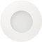 max K O M F O R T 6er SET LED Treppenbeleuchtung 230V warmweiß 0,5W RUND Aluminium Treppenleuchte Wand Einbauleuchte Einbaustrahler Treppenlicht Flurleuchte 6103R