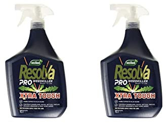 Hezvic Resolva Pro Xtra Tough Weed Killer - Ready to Use - Pack of 2