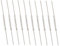 AZ Delivery 10 stücke N/O Reed schalter Magnetische Schalter 2 * 14mm Schließer Magnetische Induktion schalter Für Arduino