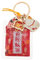 Theaque Porte-clés japonais motif chat porte-bonheur adorable porte-clés japonais Omamori Charm