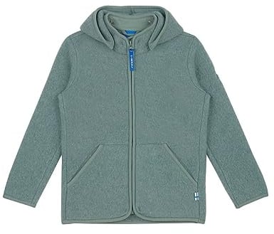 Finkid Kinder Luonto Wool Jacke, Green Bay, 110-120