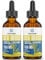Lumarejebo Liposomal Irish Sea Moss Drops 1550 mg, Avec Extrait de Racine de Bardane et de Fucus, 4 Fois Plus Fort que les Pilules et Les Gels, Suppléments Naturels de Vitamines, 60 ml (Lot de 2)