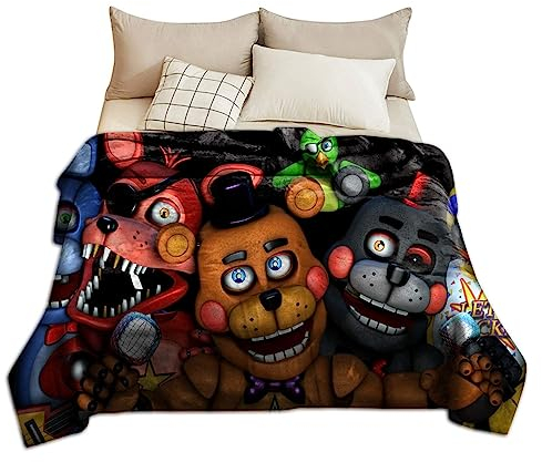 SPSMOKH Weiche, warme Überwurfdecke, flauschig, gemütlich, Plüsch-Fleece, bequeme Mikrofaser-Felldecke für Couch, Sofa, Bett, Dekor (9, 80 x 120 cm)