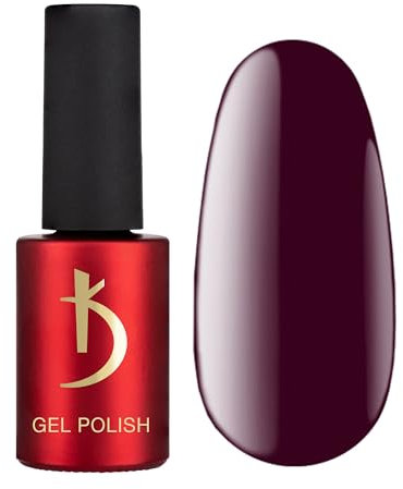 Kodi Professional Smalto Semipermanente - WN80 - Wine - Gel Nail Polish UV LED - 7ml - Smalto Unghie Gel di Lunga Durata - Vino