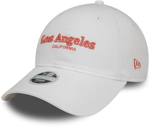 New Era 9Forty Damen Cap - LOS Angeles weiß Peach