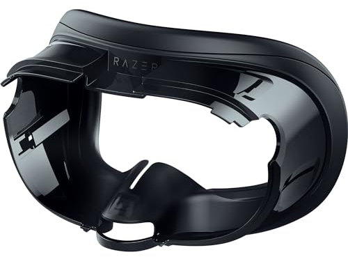 Razer Facial Interface for Meta Quest 3 - Almohadilla Facial Universal de Silicona para RV con Rejillas de ventilación (Materiales hipoalergénicos, tecnología de ResMed, 3D Contorneado) Negro