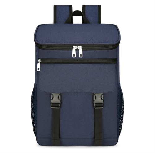 ZILUXI Outdoor Kühlrucksack, Multifunktionale wasserdichte Tasche im Freien, Isolierter Rucksack für Outdoor Bergwandern und Picknick, erhalten(Blue)