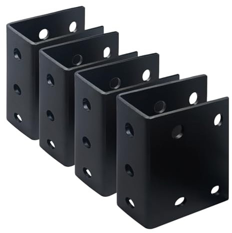 Deck-Geländer-Anschluss-Halterungen, Holzpfosten, Handlauf, Verbindung, Installation