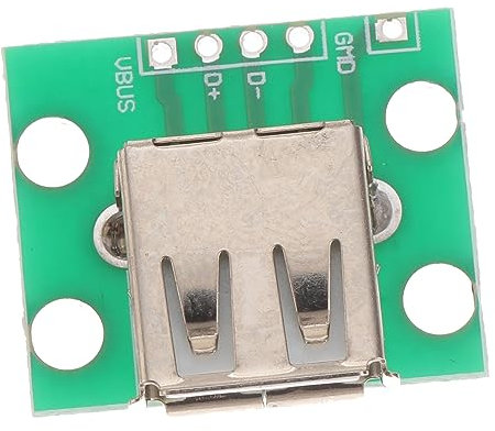 Uonlytech USB Board USB Board Power Red 5v USB Board 2.54mm Header Board Power