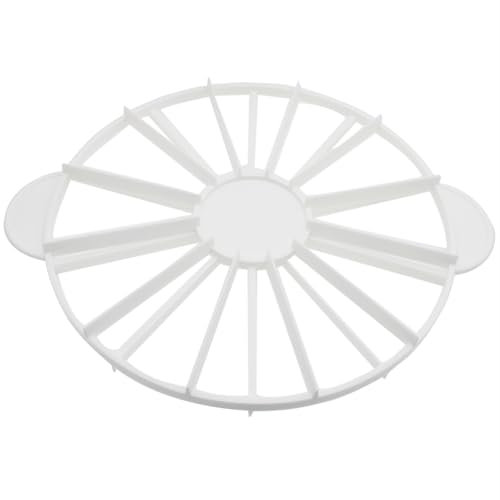 OZXNO Cake Portion Marker 10 or 12 Slices Round Cake and Pie Marker Divider Double Sided Cake Slicer Divider for Pastry Baking