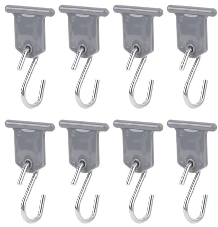 RV Markise Haken, 8pcs Edelstahl & Kunststoff, 15 lbs RV Party Licht Aufhänger S-förmige RV Markise Licht Clips, RV Markise Licht Halter für Camping Zelt Indoor Outdoor Dekor