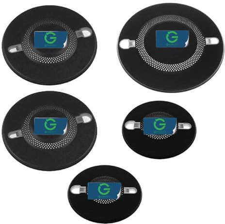 G GRIMALDI Set Piattelli Fuochi Compatibili Con Ariston Hotpoint | C00288620, C00288619, C00288481 | Ricambio Qualità per Piano Cottura a Gas | Resistenza al Calore | Facile Installazione