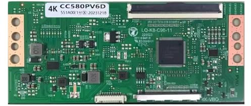 Placa base de TV compatible con Panda, placa lógica CC500PV6D CC580PV6D 2K 4K, reemplazo de placa base(CC580PV6D 4K)