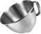 HOLIDYOYO Bol Mélangeur Acier Inoxydable Compatible avec Kitchenaid Durable et Facile à Nettoyer pour Cuisine Pâtisserie