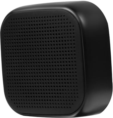 HOMSFOU Mini Enceinte sans Fil Portable Caisson de Basses Puissant de Bruit Intelligente Haut Parleur Compact pour Voiture et Extérieur