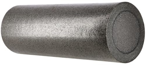 HMS FS106N Faszienrolle 45 cm aus EPP, Grau, Shore 45 | Yoga & Regeneration, Max. 120 kg Belastung, Glatte Oberfläche, 15 cm, 0,3 kg leicht
