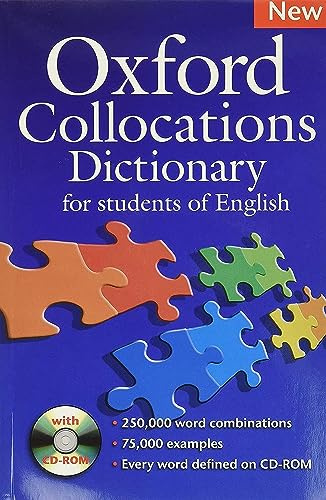 Oxford Collocations Dictionary - Second Edition / Wörterbuch mit CD-ROM: A corpus-based dictionary with CD-ROM which shows the most frequently used ... Dictionary for Learners Of English)