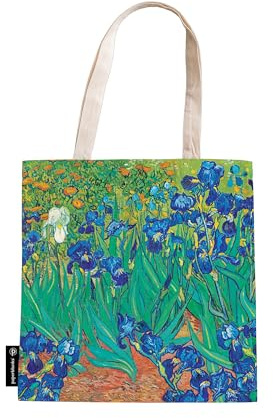 Van Gogh’s Irises Canvas Bag