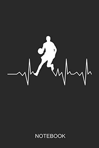Notebook: A5 (6x9 in) Notizbuch I 110 Seiten I Punktraster I Basketball Journal für Baller im Verein