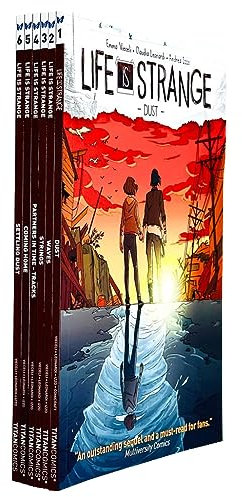 Life Is Strange Volume 1-6 Books Collection Set By Emma Vieceli(Dust, Waves, Strings, Partners In Time-Tracks, Coming Home & Settling Dust)