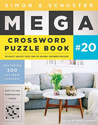 Simon & Schuster Mega Crossword Puzzle Book #20: Volume 20 (S&S Mega Crossword Puzzles, Band 20)