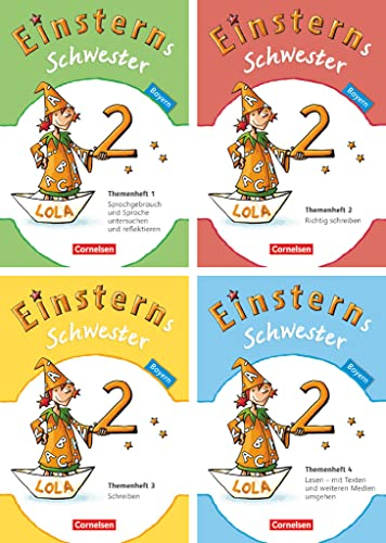 Einsterns Schwester - Sprache und Lesen - Bayern - 2. Jahrgangsstufe: Themenhefte für einen offenen Deutschunterricht - 4 Themenhefte im Paket