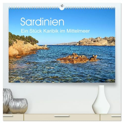 Sardinien - Ein Stück Karibik im Mittelmeer (hochwertiger Premium Wandkalender 2026 DIN A2 quer), Kunstdruck in Hochglanz: Wunderschöne Aufnahmen aus ... Mittelmeerinsel. (CALVENDO Natur)