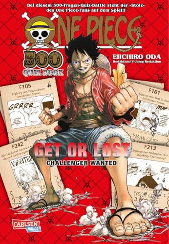 One Piece Quiz Book 1: Quizbuch mit über 500 Fragen rund um Charaktere, Schiffe und Legenden aus der beliebten Piraten-Manga-Serie