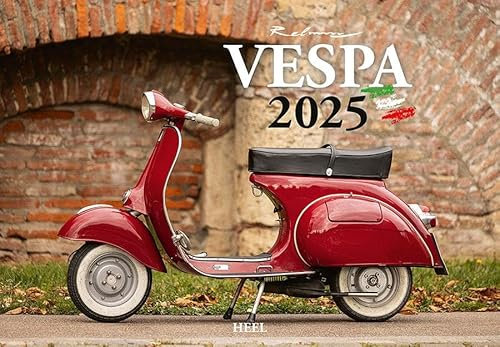 Vespa Kalender 2025: La Dolce Vita auf zwei Rädern. Roller Kalender