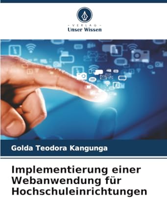 Implementierung einer Webanwendung für Hochschuleinrichtungen: DE