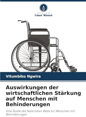Auswirkungen der wirtschaftlichen Stärkung auf Menschen mit Behinderungen: Eine Studie des Nationalen Rates für Menschen mit Behinderungen