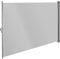 Seitenmarkise Markise Sichtschutzwand Sichtschutz Terrasse 180x300 cm grau