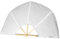 Dufte Momente Saunazubehör Wedel weiß klein - Durchmesser 50cm