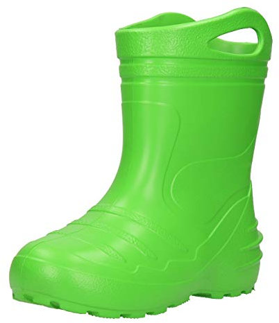 FUZZIO Stivali SeSeGrip Bambino e Bambina Adolescente Unisex (Verde, 23 EU)