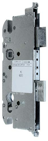 GU Secury Reparatur Schlosskasten Hauptschloss 6-33080-AB-0-1 oder auch K-20046-HO-0-1, Dornmaß: 55mm (52,5mm) / Entfernung: 72mm, incl. SN-TEC® Montagematerial & SN-TEC® Montageanleitung