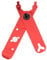 CHICIRIS Master Link Pliers, Bicycle Cassette Pliers, ZTTO 4‑In‑1 Bicycle Chain Pliers Master Link Plier Valve Tool (red) Bicycles and accessories